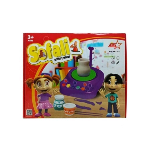 سفالگری باطری خور و کابل خور+ سفالی ساختنی کودکان خلاقیت sofali