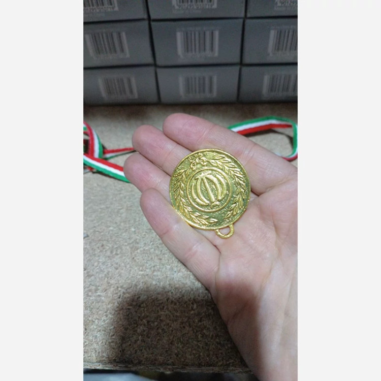 مدال ورزشی طلا و نقره کیفیت عالی - هزینه ارسال باصرفه