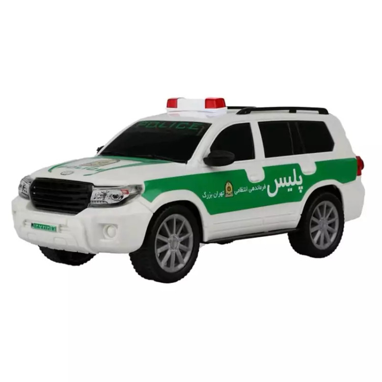 اسباب بازی ماشین لندکروز پلیسی قدرتی - هزینه ارسال باصرفه