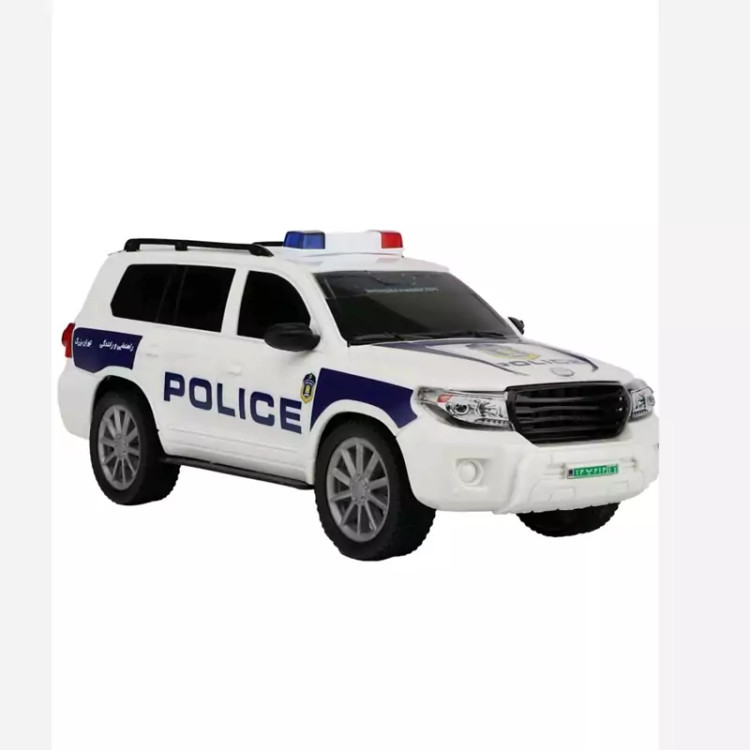 اسباب بازی ماشین لندکروز پلیسی قدرتی - هزینه ارسال باصرفه