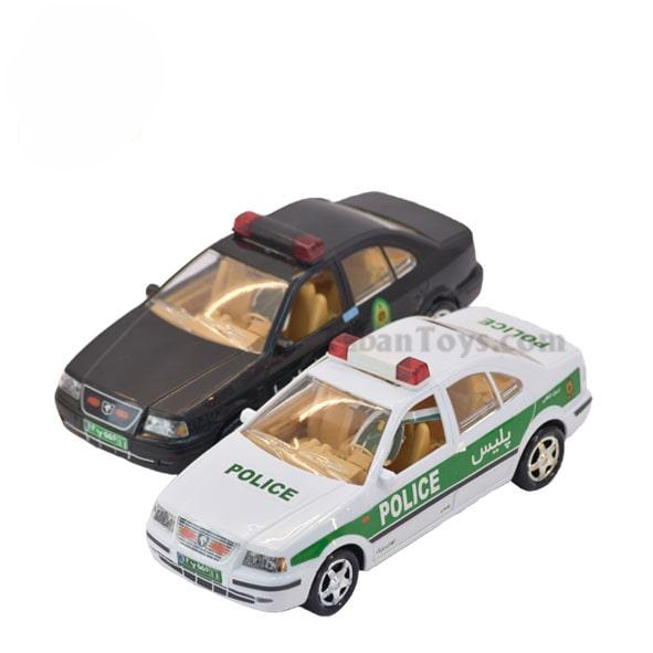 ماشین پلیس مشکی نیروی انتظامی خودرو راهنمایی رانندگی قدرتی ماشین پلیس ناجا قدرتی ماشین سمند پلیس دربازشو سمند سیاه