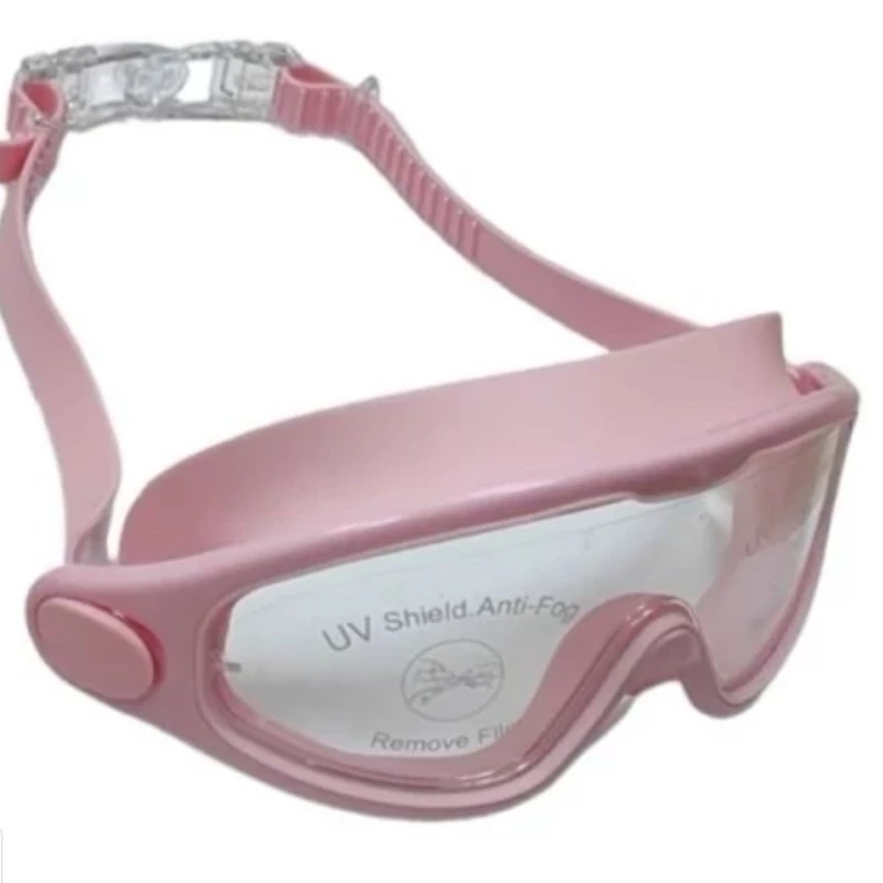 عینک شنا اسپیدو مدل 5032 غواصی لنز شیشه ای در رنگ صورتی سفید مشکی