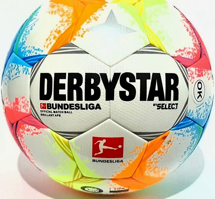 توپ فوتبال استار سایز ۵ چرمی پرسی مدل DerbyStar Select - هزینه ارسال باصرفه