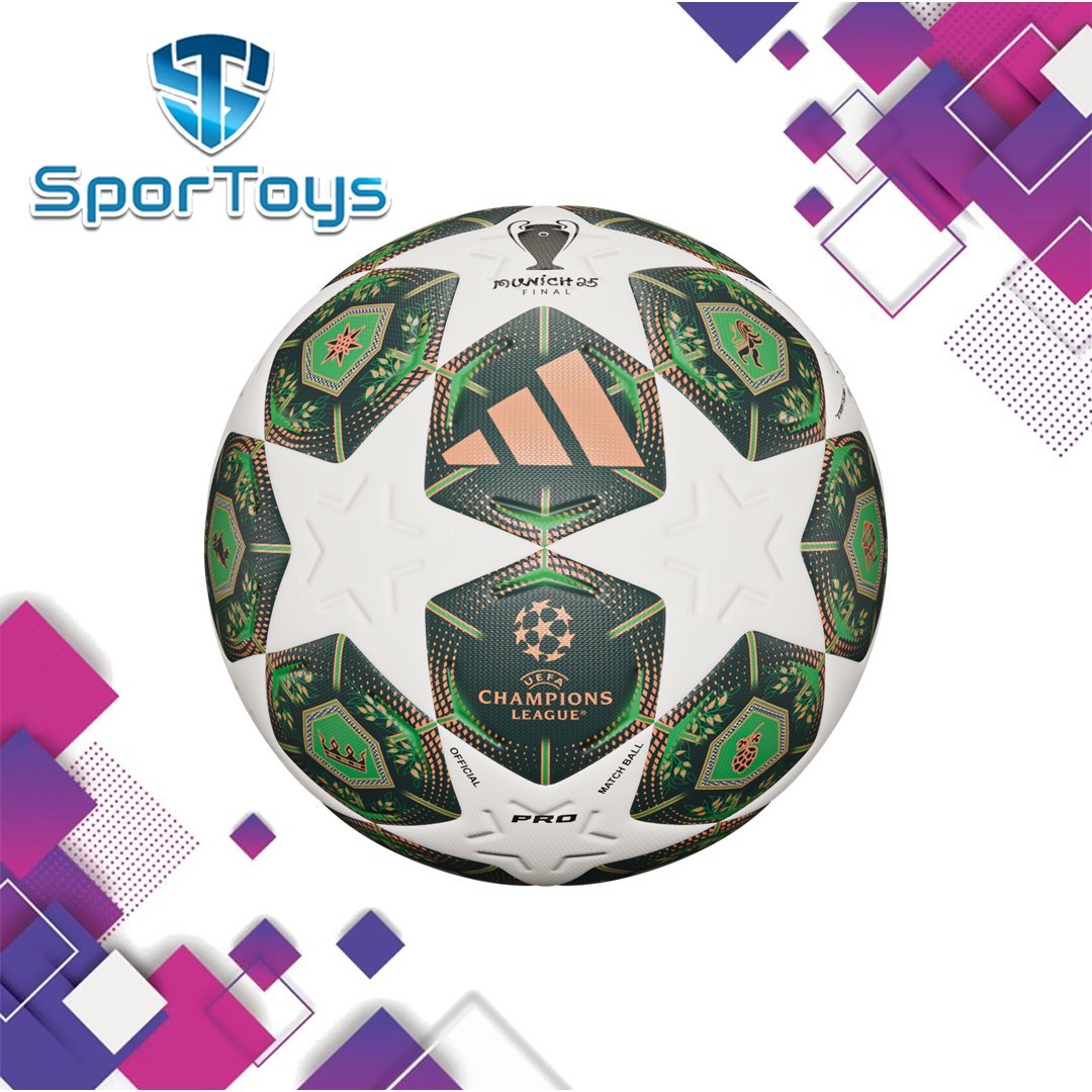 توپ فوتبال چرمی سایز 5  UCL 2025 adidas  (لیگ قهرمانان اروپا) - هزینه ارسال باصرفه