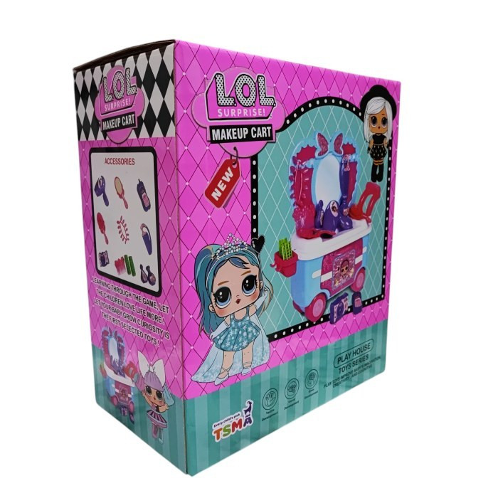 اسباب بازی چرخ دستی ارایشی LOL - هزینه ارسال باصرفه - هزینه ارسال باصرفه
