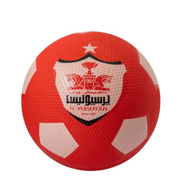 توپ فوتبال لاستیکی سایز 4 پرسپولیس  PERSPOLIS - هزینه ارسال باصرفه